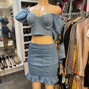 Fashion Nova denim set